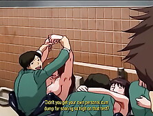 CARTOON - Nurse Gives First Aid With Snatch To Hurt Student