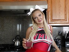 Blonde Cheerleader Paisley Porter Craves For A Delicious Cock