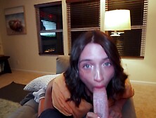 Step Brutha is Back from Halloween Soiree to give Step Sister a Scary Large Hard-On