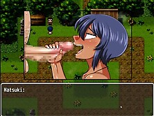 Tanned Skank Natsuki [ CARTOON Game ] Ep. 21 stranger outdoor giant cumshot sperm shot !