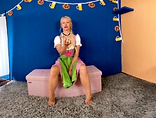 Herrin Im Dirndl Lässt Dich Wichsen - Sexlikereal