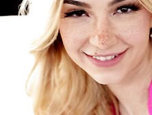 BBC Breeds Cute Tiny Blonde Demi