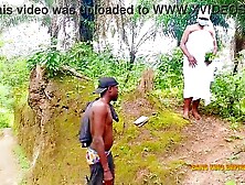 Hardcore big beautiful woman wife drilled landlord large obese dong on the road