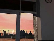 Busty anime cutie cunt fucked hard gets hot creampie