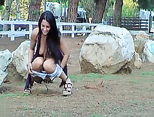 Sexy Babes Outdoor Toy Play