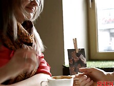 Boner lances fresh teen blonde woman Herda Wisky's poon tang