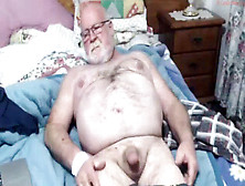 Ample Aussie Granddad Masturbates