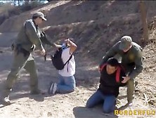 Border Jumper Gets Fucked By Nasty Border Patrol Officer