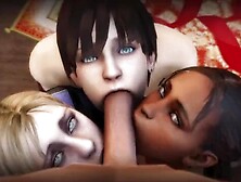 3D Porn Asian Cartoon Set Of Orgy Fuck Gigantic Dick Bukkake