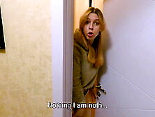 Brother Roughly Uses Dirty Stepsister's Snatch