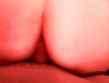 Large butt step-sister rides jock when parents aren’t home