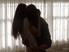 Jodi Balfour Nude,  On Top Scene In Quarry S01E01