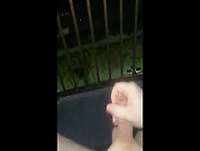 Youngster Jerking Off On Myrtle Beach Hotel Balcony