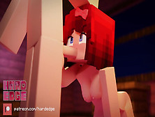 Minecraft Porn Scarlett Blowjob Animation (By Hardedges)