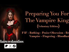 ( F4F ) - Preparing You For The Vampire King - ( Lesbo Erotic Audio )