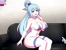 Waifuhub Interview With Aqua From Konosuba - Getting Sexy With Loveskysan69Real