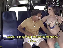 big beautiful woman samaba dancer extreme rough ass-hole stretched