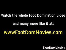 Domina Feeds Feet To Guy