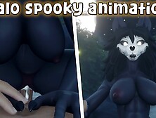 MalO enjoys jizz inside her,  she only accepts dicks (Furry Spoky animation) - Jazziuu