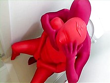 Miraidouga - I M So Excited About Zentai Play In Vario