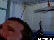 Musclejockbound. Com - Muscular Man Silenced With A Ball Gag While Being Heavily Chain