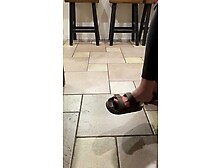 Candid latina cousin feet and soles