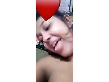 Sri Lankan Tik Tok Skank In Live Web-Cam Nude