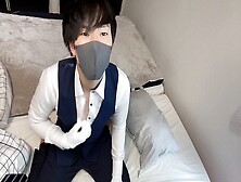 Cute Asian Boy Appraiser Experiences Nipple Ecstasy In Cosplay For A Dry Orgasm ♡