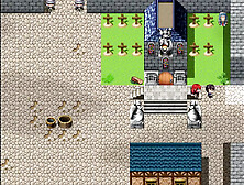 Harem In Another World Cartoon Game Ep. 7 Maid love to deepthroat BIG WANG !