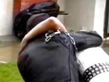 Bondage Dykes - Lesbian Dominatrix Rides Plastic Dick While Her Slave Serves Up A Facial