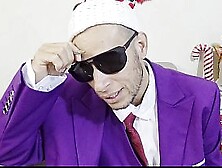 CHRISTMAS SEX - Stepfather celebrates Christmas with his gorgeous, curvy stepdaughter