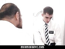 Mormonboyz - Virgin Missionary Stroked And Sucked By Priest Daddy