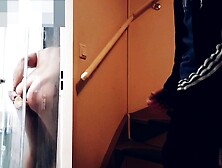 Straight Roommate Caught Secretly Jerk Off While Hot Guy Fuck Himself Under Shower