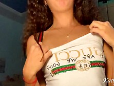 Showing off my unshaved armpits,  cunt and booty!