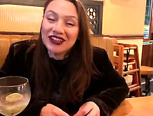 Fucks Employee In Pub Toilet While Husband Waits Outside And Gets A Surprise Load All