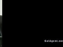 British stud fucks sexy female agent