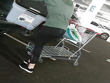 Candid Black Tights Milf