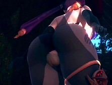 Genshin Mona striked your balls with lightning