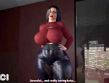 I eat the biggest butt of the mother I'd like to fuck who lives with my girlfriend during the time that this babe's at home - CG