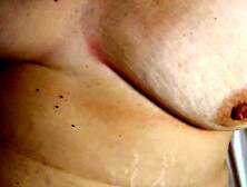 Dutch pair does a fast bang and this chab comes over her bazookas