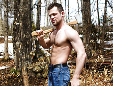 Lumberjacks Jacking Off And Fucking Like Mad