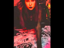 Erotic Goth Chick Seduces You To Come Fuck Her Tight Holes