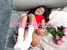 Petite Cute Girl Showing Off Her Big Ass On Cam