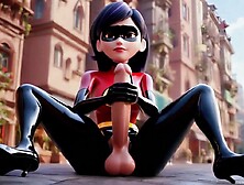 Superhero Ladyboy on a Ribald Mission – Stuffed with Knobs in Each Gap & Double Penetration