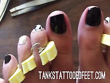 Foot Fetish Tank's Pedicure Foot Play