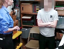 BAWDY LEWD COP FEATURING A Busty Female Officer A NAKED THIEF in a SIZZLING SCENE OF SEDUCTION AND DECEPTION