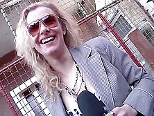 Tattooed Sexy Big Boobs Blonde On The Big Dick