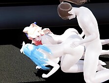 LOL Anime - Threesome Syra Ahri