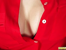 Cfnm babes share cock tugging action