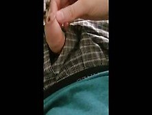 Young Uncut Boy Plays With Foreskin Until He Gets A Massive Boner